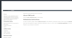 Desktop Screenshot of cmcsubmission.ihmc.us
